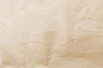 Natural Eco-Friendly Brown Paper Texture on Beige Canvas Background