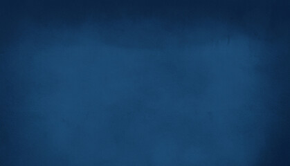 Elegant Abstract Blue Grunge Texture Background with Soft Blurred Center