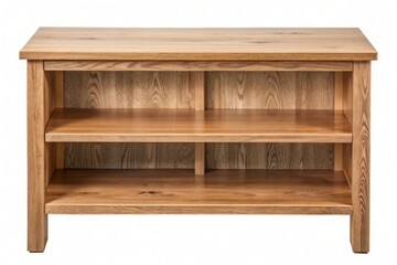 Wooden table with shelf, perfect for storing books or decor items