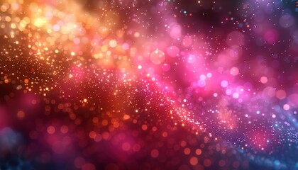 abstract background with bokeh