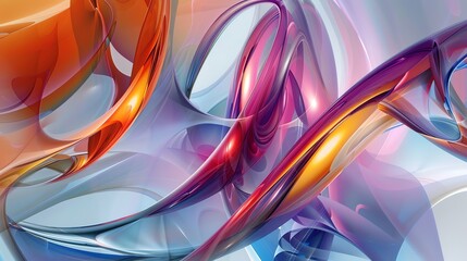 colorful dynamic wave background
