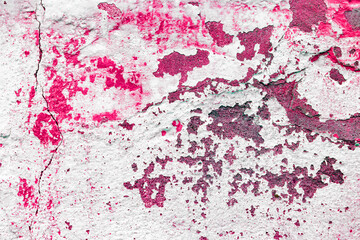 Old concrete wall fragment