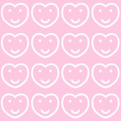 cute heart pink background
