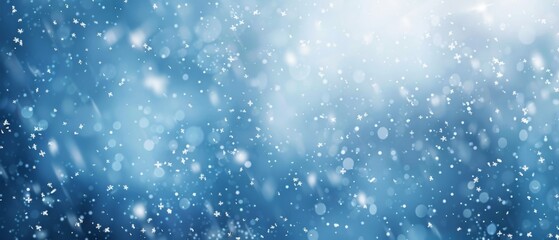 snow, winter, christmas, snowflake, holiday, snowflakes, xmas, light, decoration, blue, snowfall, season, ice, celebration, star, design, cold, pattern, bokeh, illustration, sky, magic, new year