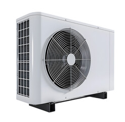 Fototapeta premium a French heat pump isolated on Transparent background. 