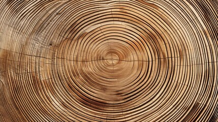 Fototapeta premium Mesmerizing Tree Rings: Showcasing Nature's Beautiful Repeating Concentric Circle Patterns