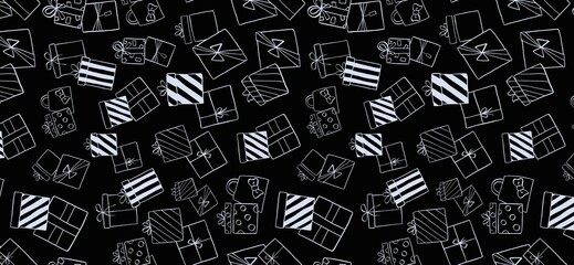 gifts Patterns: A Symphony of Turquoise and shape Canvas, in black background