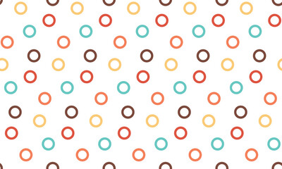 Retro abstract circle shape background