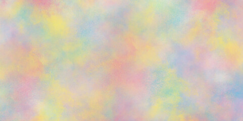 colorful watercolor splash background with grunge multicolor watercolor stains, Watercolor painted gradient colorful background, Pastel ink colors wet effect hand drawn canvas of watercolor with blot.