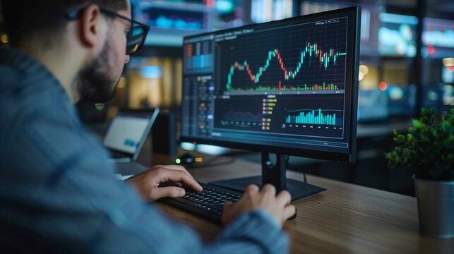 A data analyst using Python for data analysis.