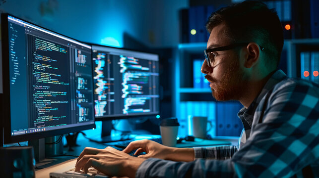 A data engineer configuring data integration tools.