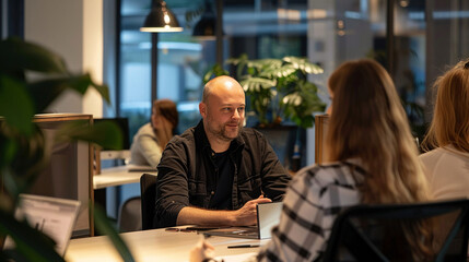 Manager ensures the team works efficiently and effectively.