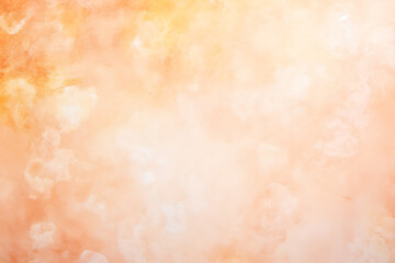 Abstract watercolor background in peach and yellow perfect for wedding invitations or romantic designs. 
