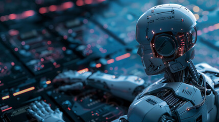 An AI application detecting and blocking malware attacks. technology AI