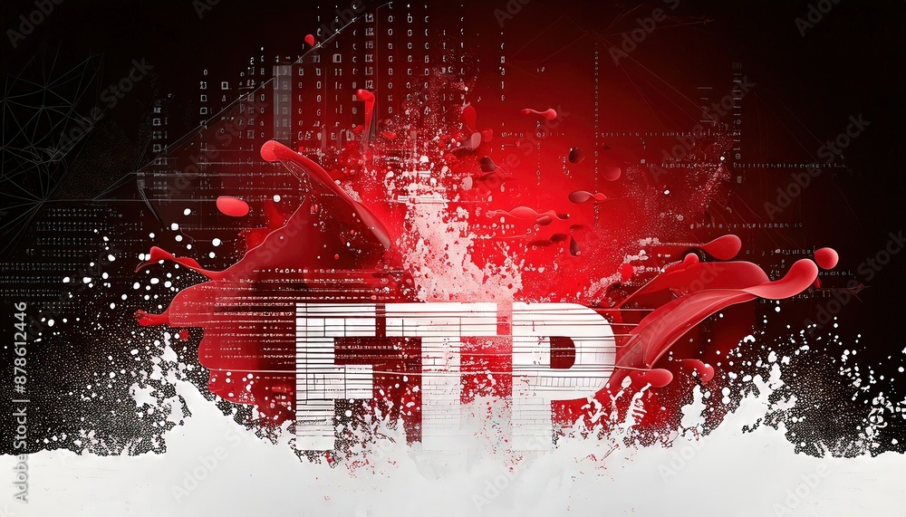 Poster ftp file transfer protocol technology
