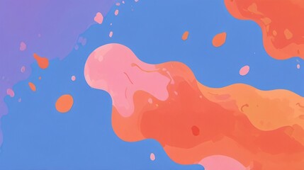 flat abstract flow liquid background