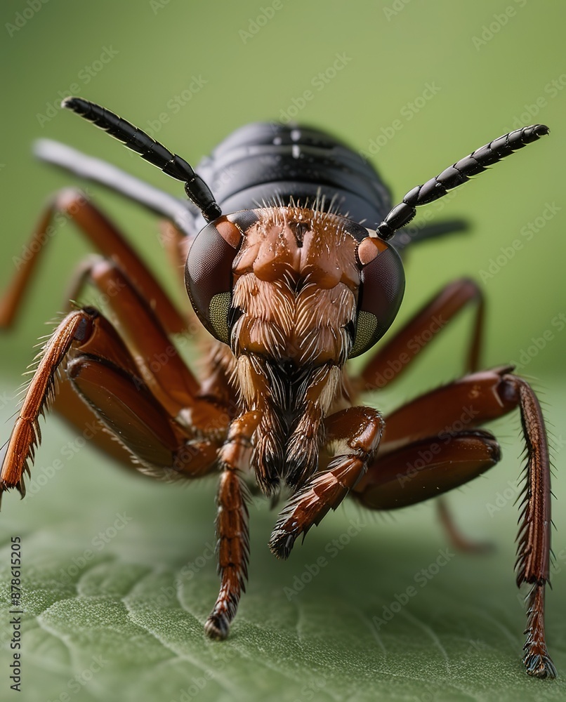 Poster insect macro photo