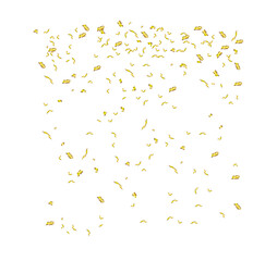 Obraz premium confetti on white, 3d