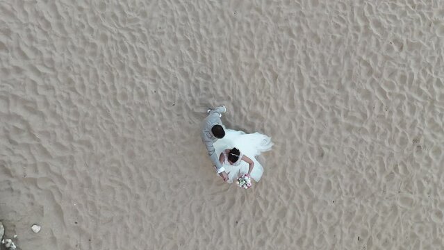 Noivos na praia