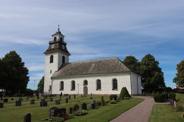 Sweden. Rystad's church is a church building in Rystad in the Diocese of Linköping. It is the parish church in Åkerbo parish, located just under a mile northeast of Linköping. 
