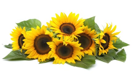 Obraz premium sunflower png wide angle lens
