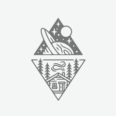 a combination of outer space views and nature on earth