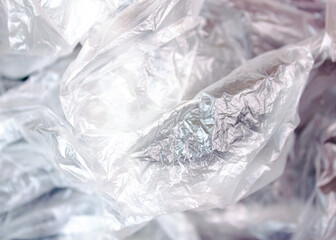 Plastic wrapper, polyethylene bag, authentic background,texture.