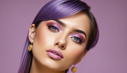 Vibrant Purple Gradient: A Modern Wall Blanketing Product Space in Trendy 2022