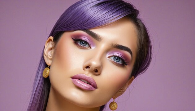 Vibrant Purple Gradient: A Modern Wall Blanketing Product Space in Trendy 2022