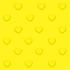 minimal 3d  heart shape seamless pattern . background  for  product display or your design . colorful . modern vintage background.