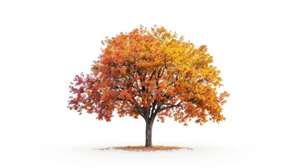 tree isolated on white background.