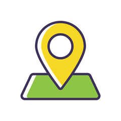 GPS Locator vector icon