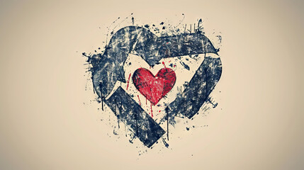 Love is all you need to recycle your heart.