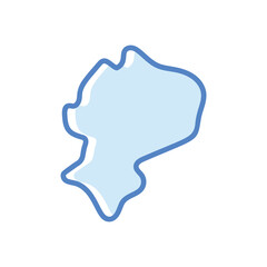 Country Map vector icon