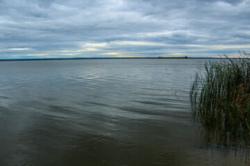 Peaceful view on the river
