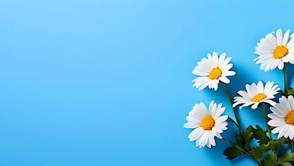 leaves and flower scattered on a colorfull  rustic wooden table