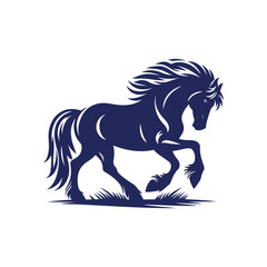 horse silhouette vector Clip art isolated design illustration