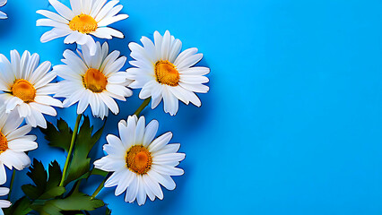 leaves and flower scattered on a colorfull  rustic wooden table
