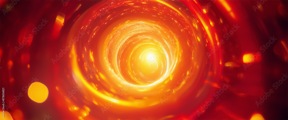Poster abstract texture. abstract colorful swirl texture. colorful rotation background. yellow-red tone