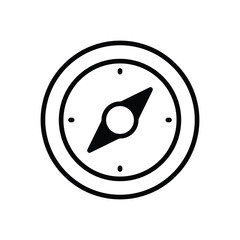 Compass vector icon