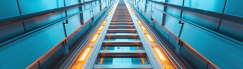 Smart elevator systems for modern style in multistory structures, systems, efficient vertical transport