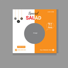 food Social Media post Design.