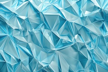 An abstract background with intricate geometric patterns in serene Aquamarine Blue. The high-definition quality emphasizes the precise lines and gentle shapes