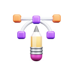 Design and Development 3d Illustration  Icon