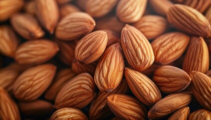 Almonds with Natural Patterns