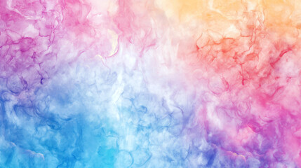Fototapeta premium Vibrant abstract background with soft, flowing pink and blue colors resembling smoke or watercolor blends.