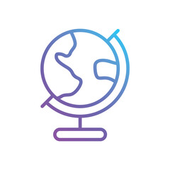 Globe vector icon