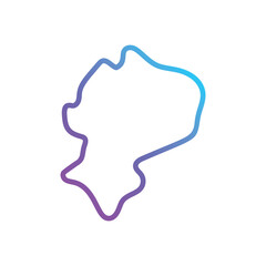 Country Map vector icon