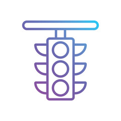 Traffic Signal vector icon