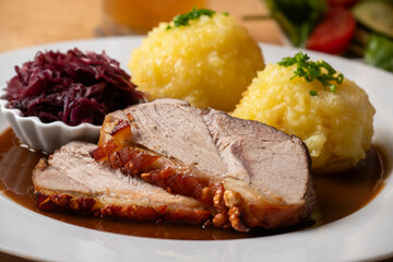 bavarian roast pork